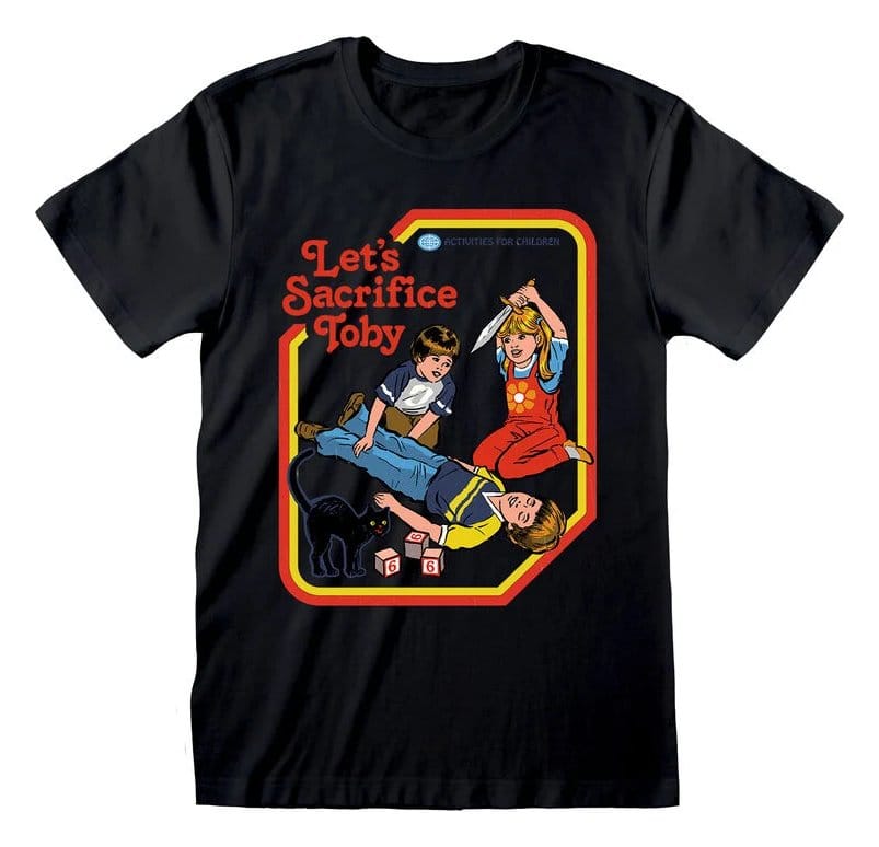 Steven Rhodes T-Shirt Lets Sacrifice Toby Black Size M
