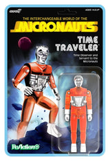 Micronauts ReAction+ Action Figure Wave 04 Time Traveler (Translucent Orange)