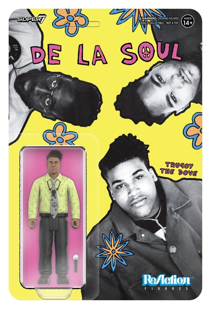 De La Soul ReAction Action Figure Wave 01 David "Trugoy the Dove" Jolicoeur (Me, Myself & I)
