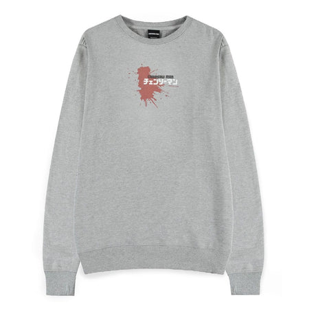 Chainsaw Man Sweater Power Grey Melange Size M