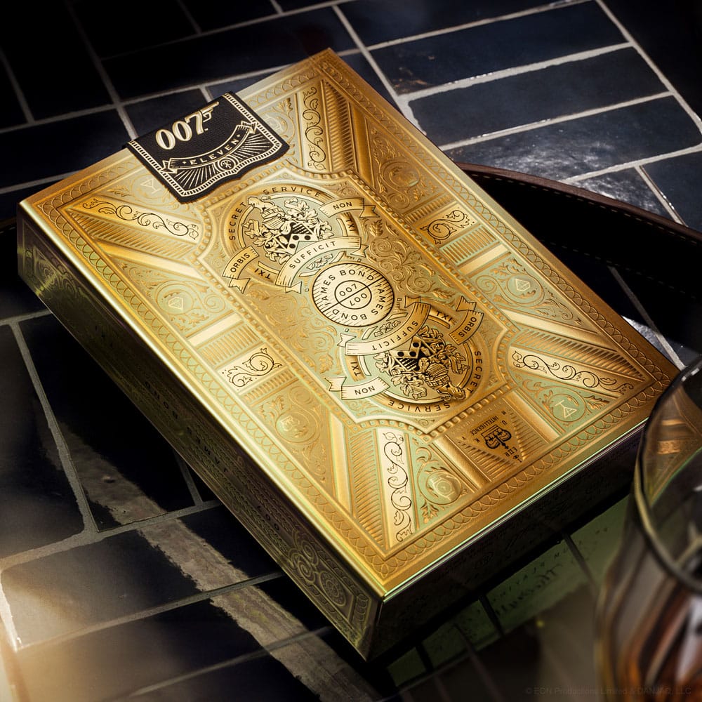 James Bond Playing Cards Box Set James Bond Gold Edition