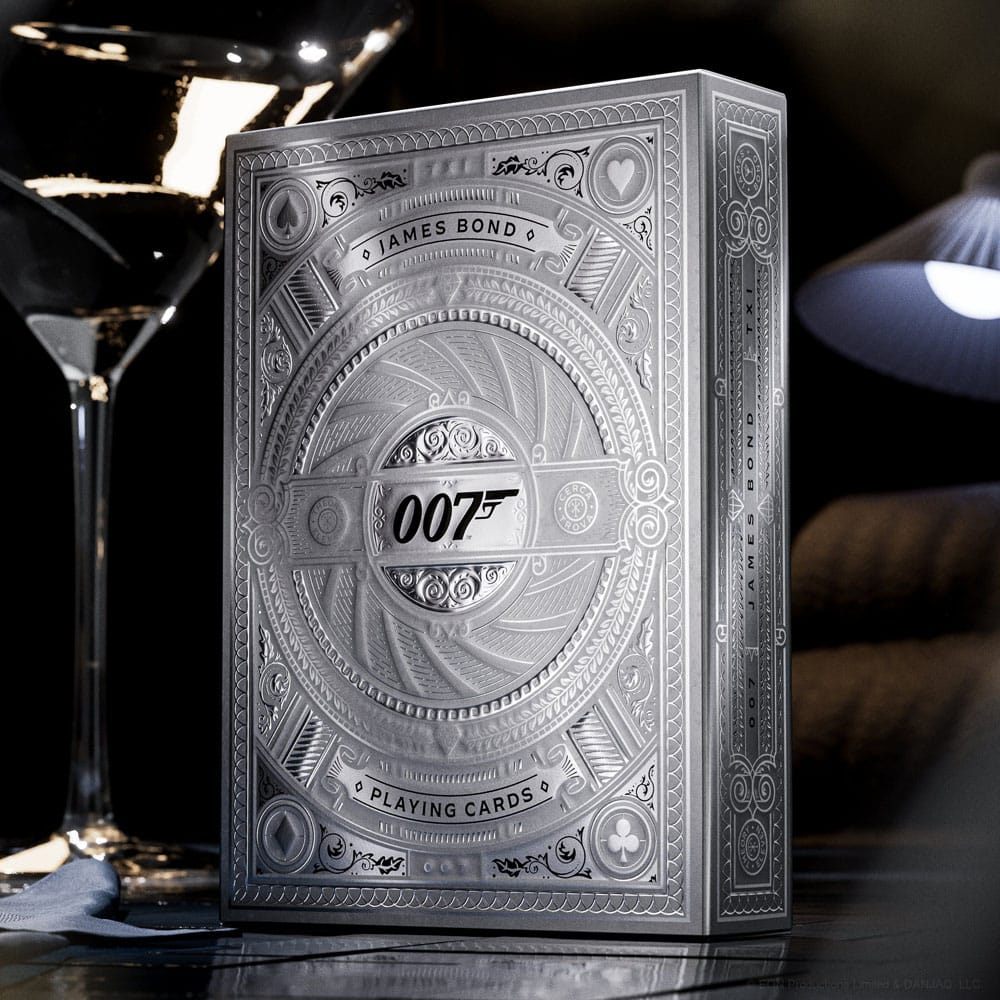 James Bond Playing Cards Silver Edition