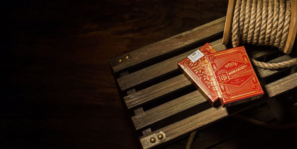 Monarchs Playing Cards Red