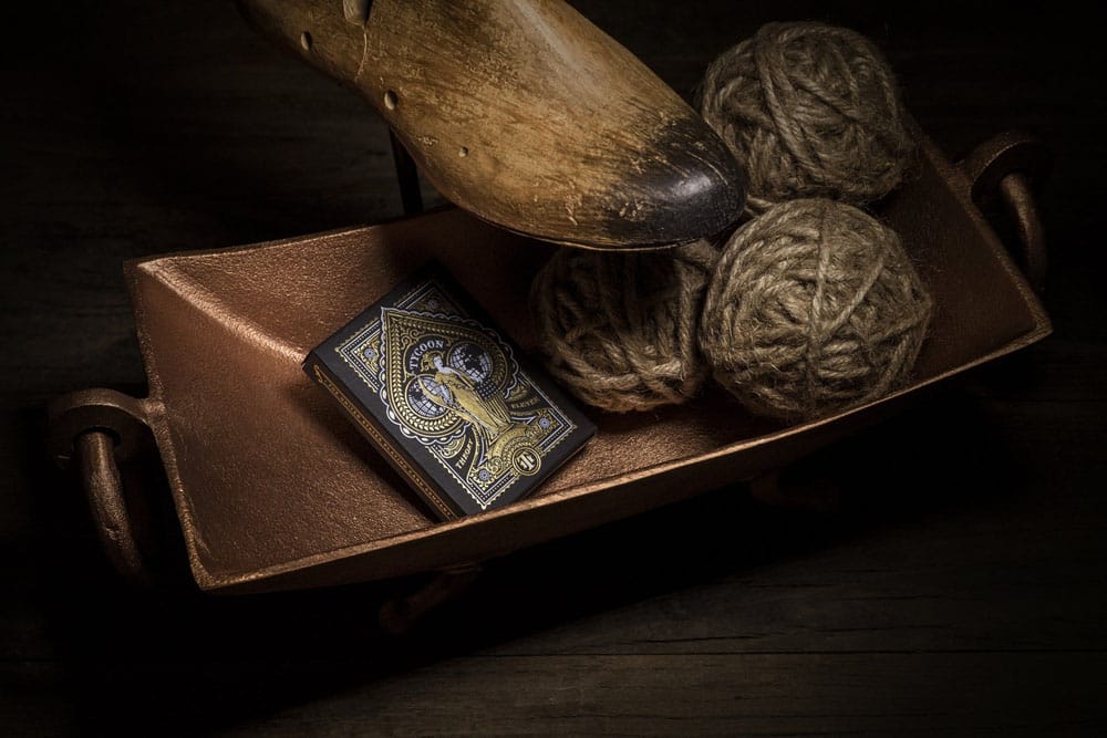 Tycoon Playing Cards Black