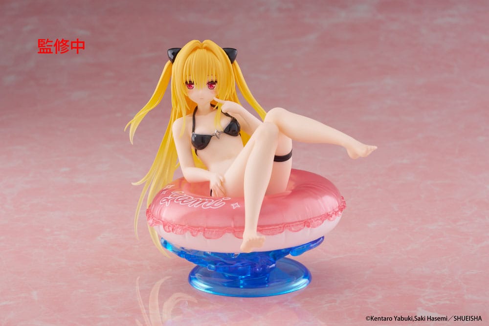 To Love-Ru Darkness Aqua Float Girls PVC Statue Golden Darkness 10 cm