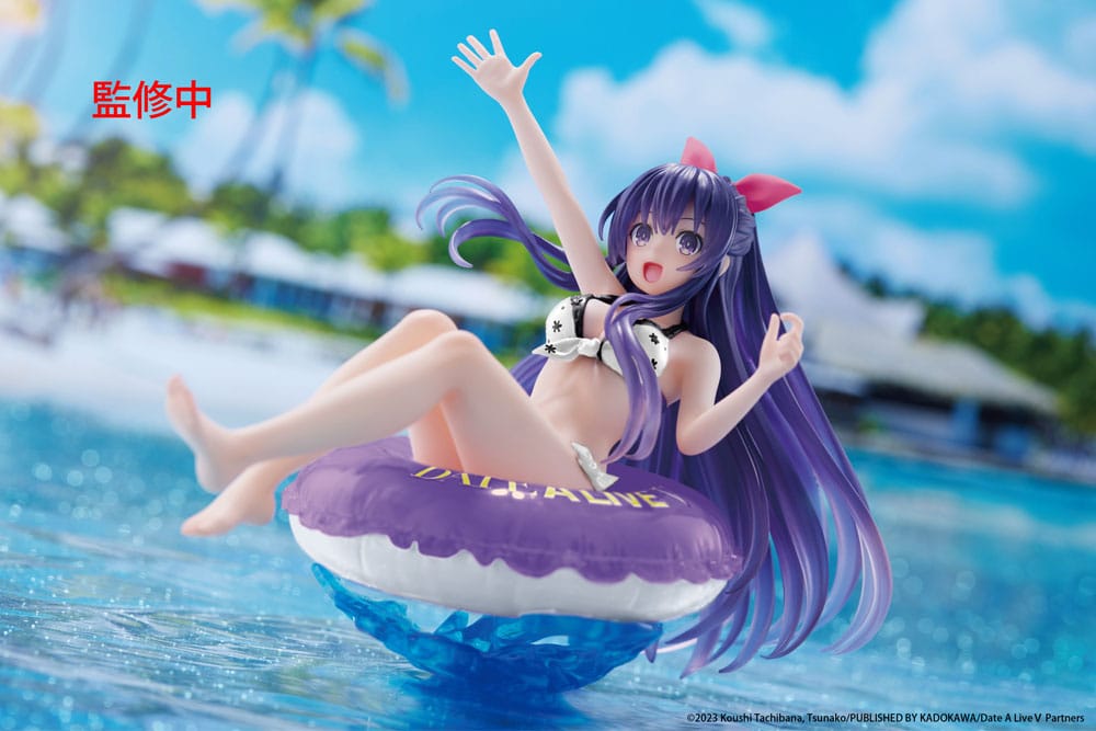 Date A Live V Aqua Float Girls PVC Statue Tohka Yatogami Renewal 10 cm