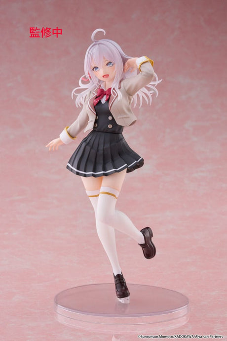 Alya Sometimes Hides Her Feelings in Russian Coreful PVC Statue Alya School Uniform Ver. 18 cm
