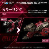 Zoids Plastic Model Kits 2-Pack 1/100 RMZ-010 Canoly Molga & Hell Cat Base Guards Sets 20 cm