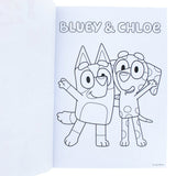 Bluey Colouring Book A4 & Sticker Set