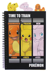 Pokémon Notebook A5 Project Book Time to Train