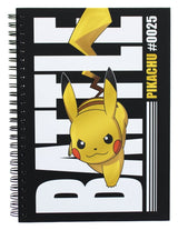 Pokémon Notebook A5 Battle Pikachu