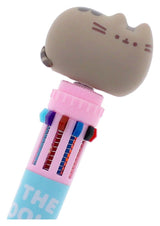 Pusheen Multi Colour Pen Spinny By The Pool Blue