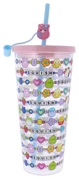 Squishmallows Tumbler with Straw Squish Squad 700 ml