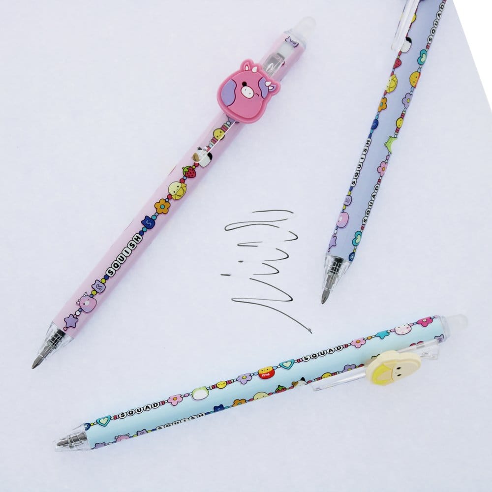 Squishmallows Erasable Gel Pen 3-Pack