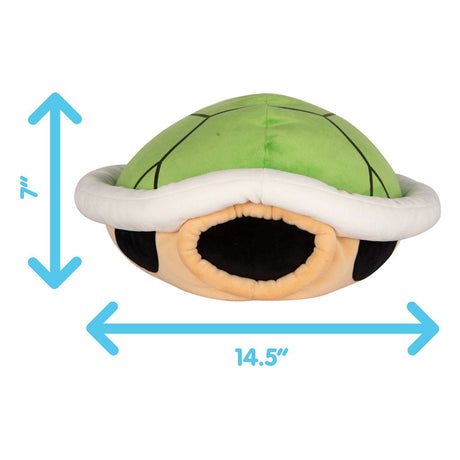Mario Kart Mocchi-Mocchi Mega Plush Figure Green Shell 19 cm