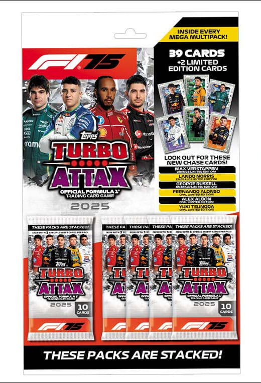 Formula 1 Turbo Attax TCG 2025 Mega Multipack *German Version*