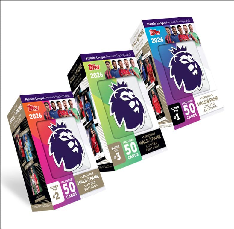 Premier League 2025/26 Trading Cards Super Tin