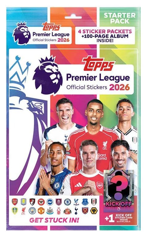 Premier League 2025/26 Sticker Starter Pack