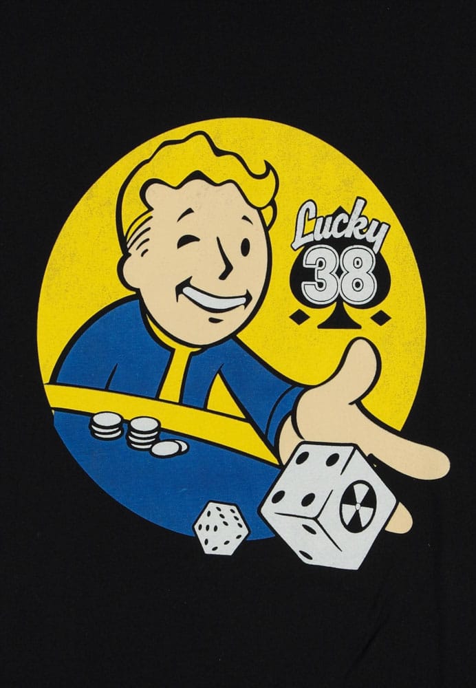 Fallout T-Shirt Lucky 38 Dice Size M
