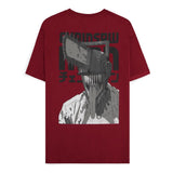 Chainsaw Man T-Shirt Smile Bordeaux  Size M