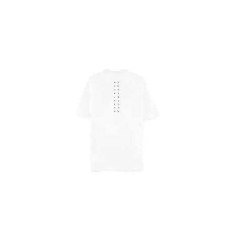 PlayStation T-Shirt Logo White Loose Fit Size S