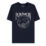 Pokémon T-Shirt Navy Heal Ball Size L