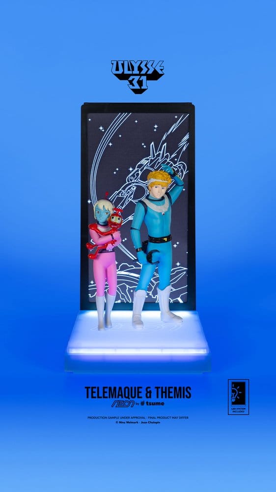 Ulysse 31 Neon Figure 1/9 Telemachus & Themis 20 cm