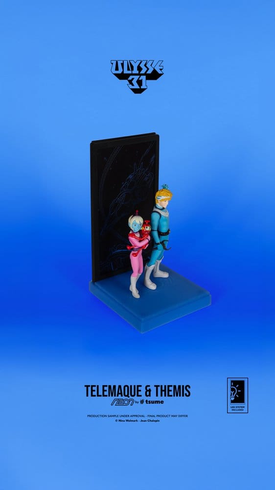 Ulysse 31 Neon Figure 1/9 Telemachus & Themis 20 cm