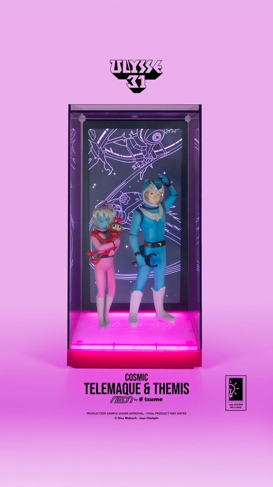 Ulysse 31 Neon Figure 1/9 Telemachus & Themis Cosmic Version 20 cm