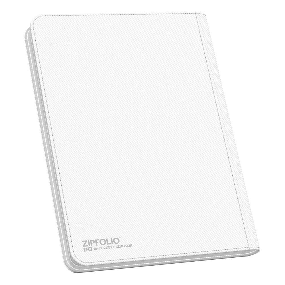 Ultimate Guard Zipfolio 320 16-Pocket Xenoskin - White