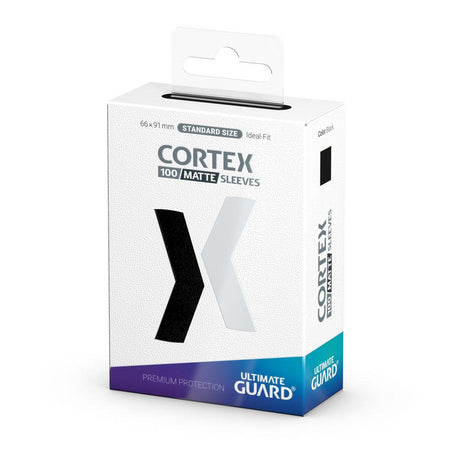 Ultimate Guard Cortex Sleeves Matte Standard Size (100) - Black – billede 3