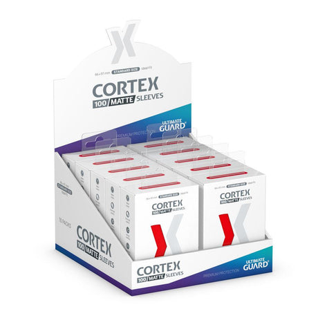 Ultimate Guard Cortex Sleeves Matte Standard Size (100) - Red – billede 5