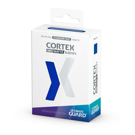 Ultimate Guard Cortex Sleeves Matte Standard Size (100) - Blue – billede 3