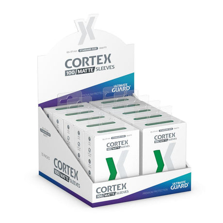 Ultimate Guard Cortex Sleeves Matte Standard Size (100) - Green – billede 5