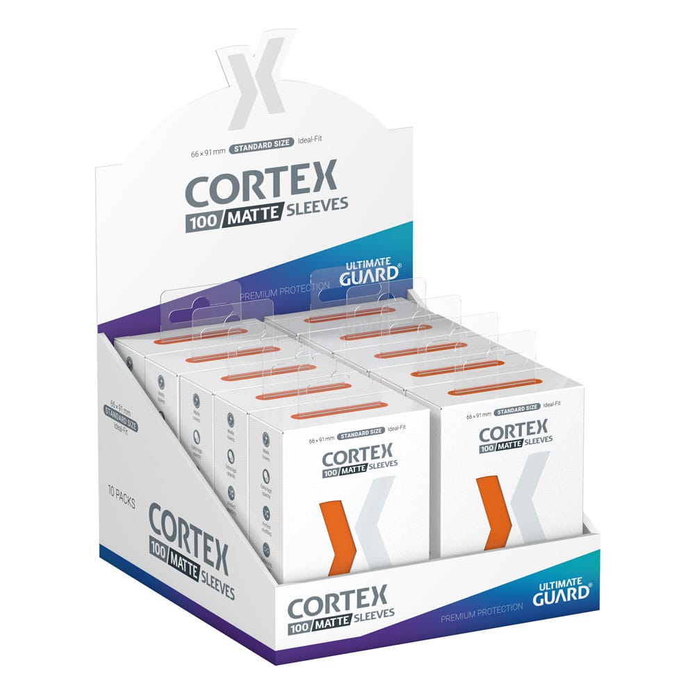 Ultimate Guard Cortex Sleeves Matte Standard Size (100) - Orange