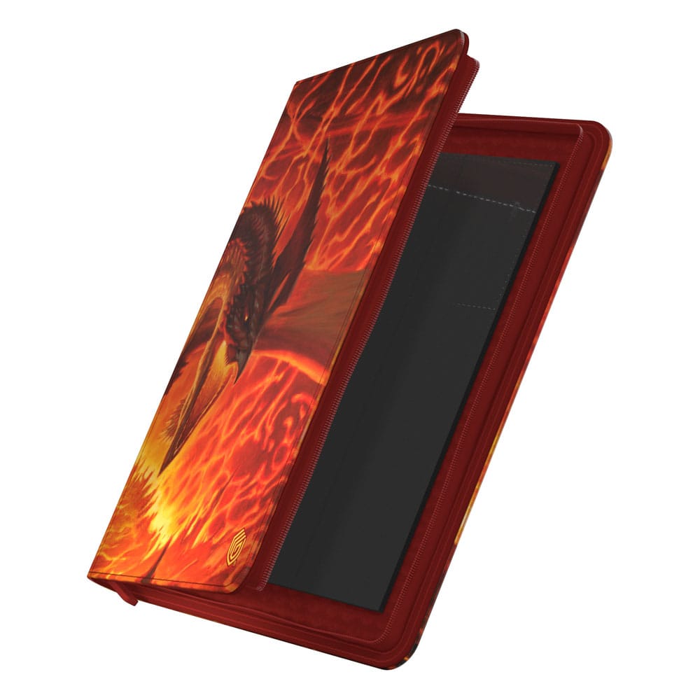 Ultimate Guard Zipfolio 360 Xenoskin Magic: The Gathering "Tarkir: Dragonstorm" -  Magmatic Hellkite