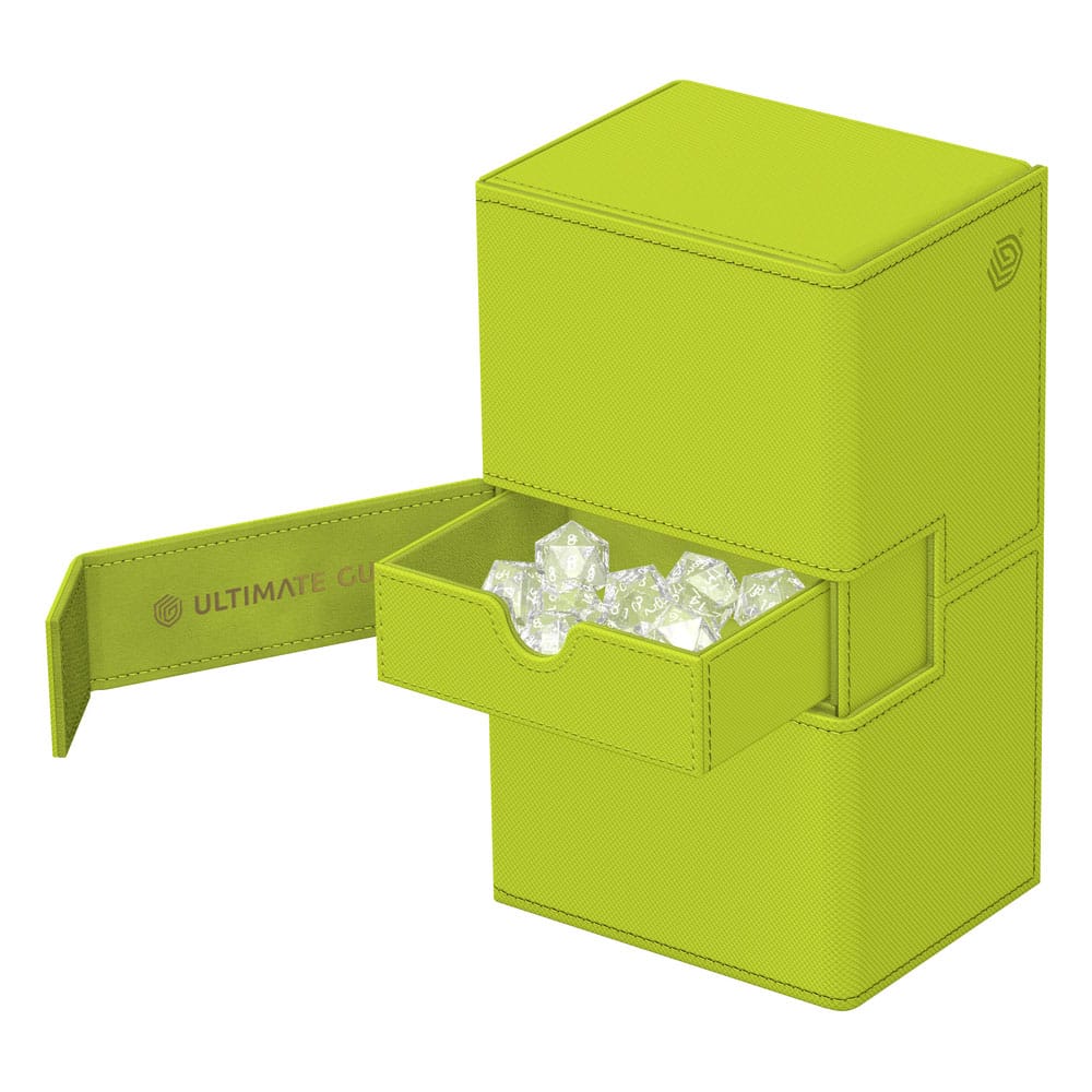 Ultimate Guard Twin Flip'n'Tray 200+ Xenoskin "Summer Edition 2025" - Lime