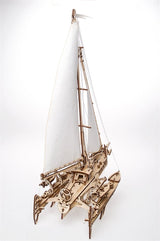 Ugears 3D Wooden Puzzle Trimaran Merihobus