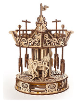 Ugears 3D Wooden Puzzle Carousel