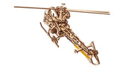 Ugears 3D Wooden Puzzle Mini Helicopter