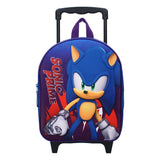 Sonic the Hedgehog Trolley Backpack 3D Sonic Prime Great Escapes 32 cm