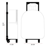 Sonic the Hedgehog Trolley Backpack 3D Sonic Prime Great Escapes 32 cm