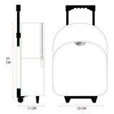 Hello Kitty Trolley Backpack Follow The Rainbow 33 cm