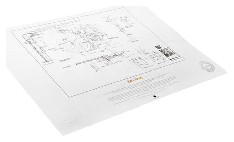 Lord of the Rings Blueprint Art Print The Grey Havens 59 x 42 cm