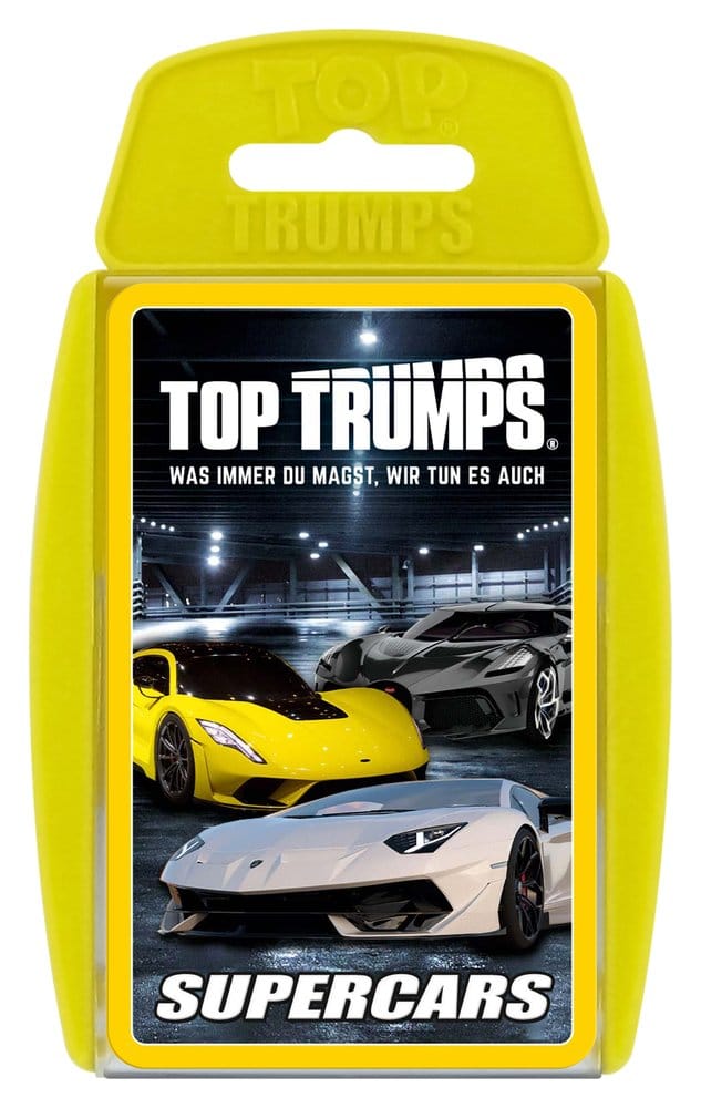Super Cars Card Game Top Trumps *German Version*