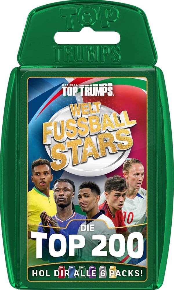 World Football Stars Card Game 200 Pack 3 *German Version*
