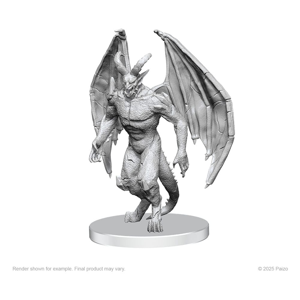 Pathfinder Deep Cuts Unpainted Miniatures Gargoyle & Shae