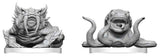 Pathfinder Battles Deep Cuts Unpainted Miniature Bogwid & Slurk 13 cm