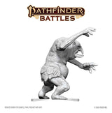 Pathfinder Battles Deep Cuts Unpainted Miniature Forest Troll 15 cm