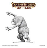 Pathfinder Battles Deep Cuts Unpainted Miniature Forest Troll 15 cm